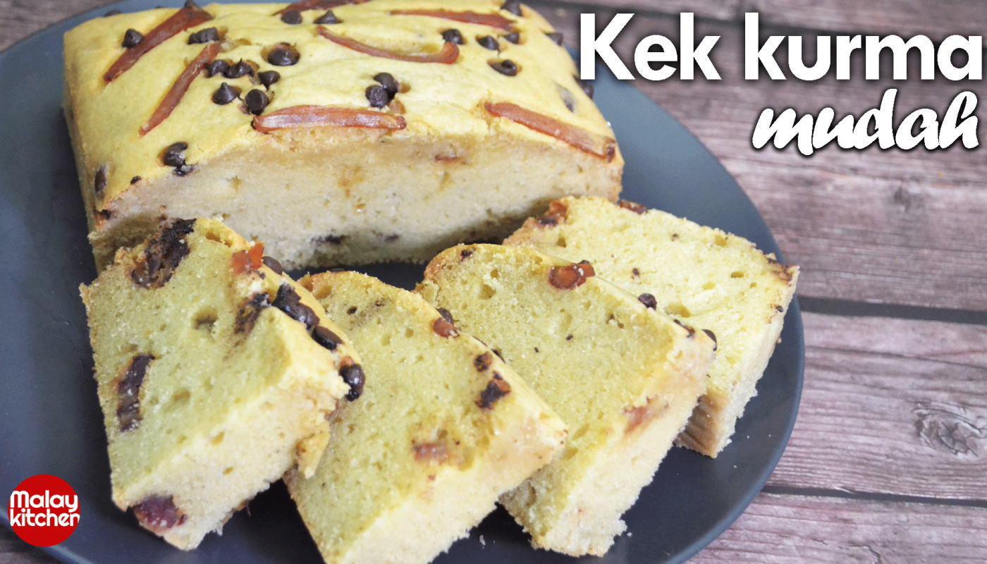 Resepi Kek Kurma Malay Kitchen