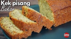  kek pisang bakar  sukatan cawan MALAY kitchen