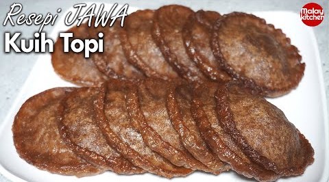 Resepi kuih topi | Lembut dan berongga